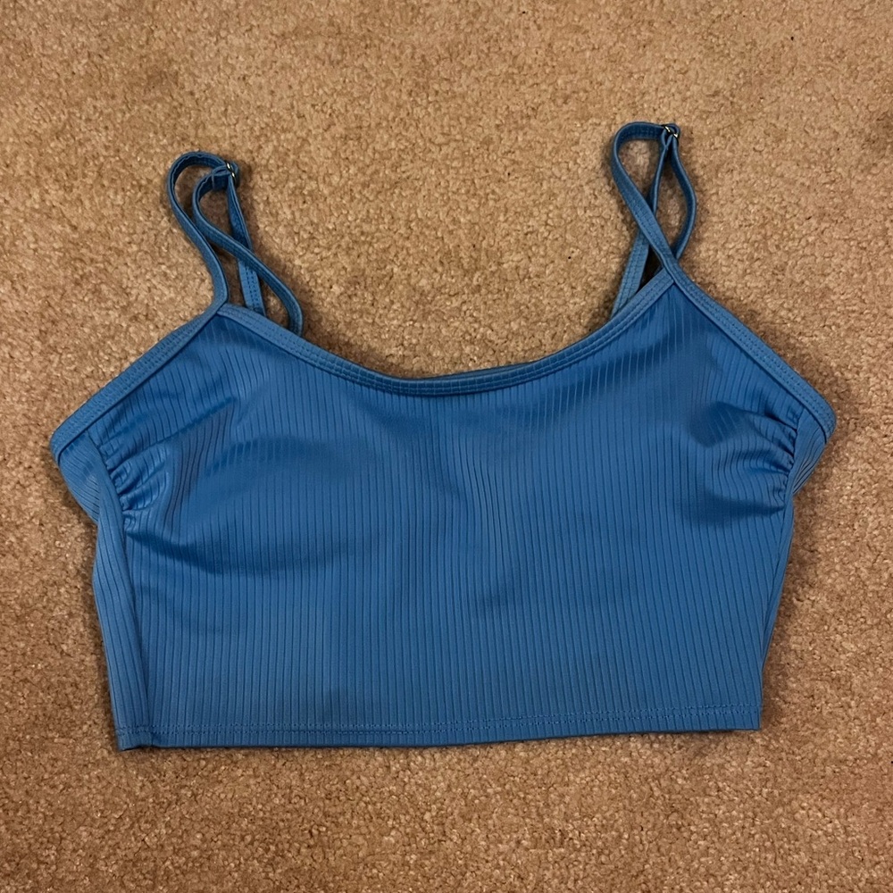 Wild Fable Light Blue Cropped Tank